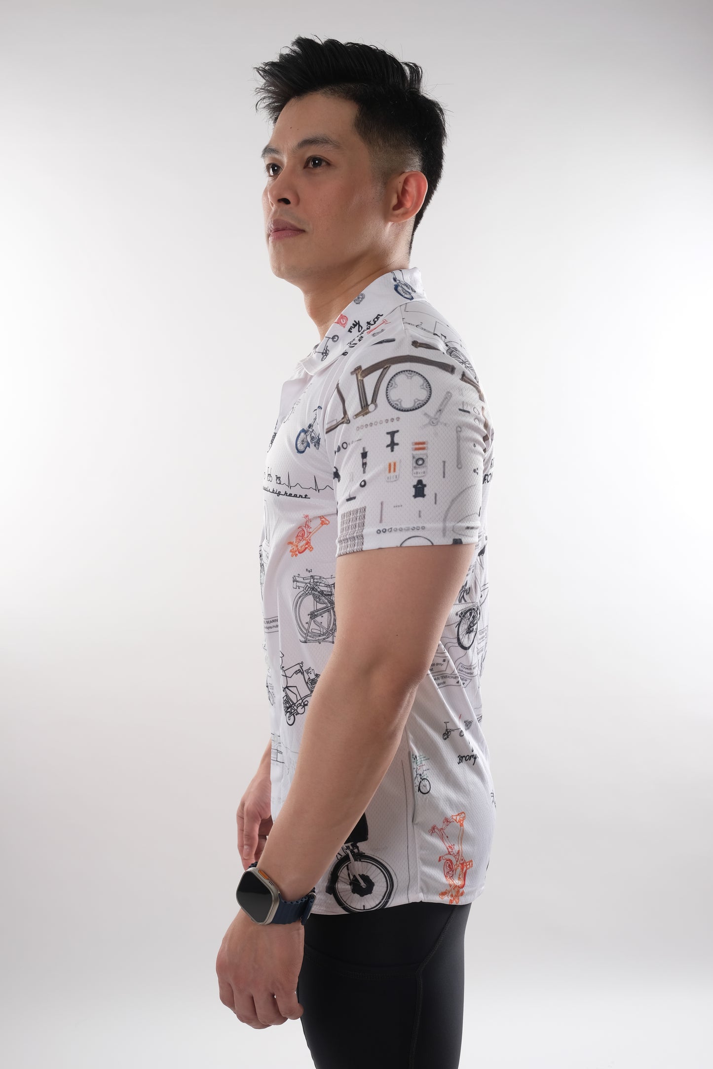 Small Wheels, Big heart Tri-Fit Polo - Edleedesigns