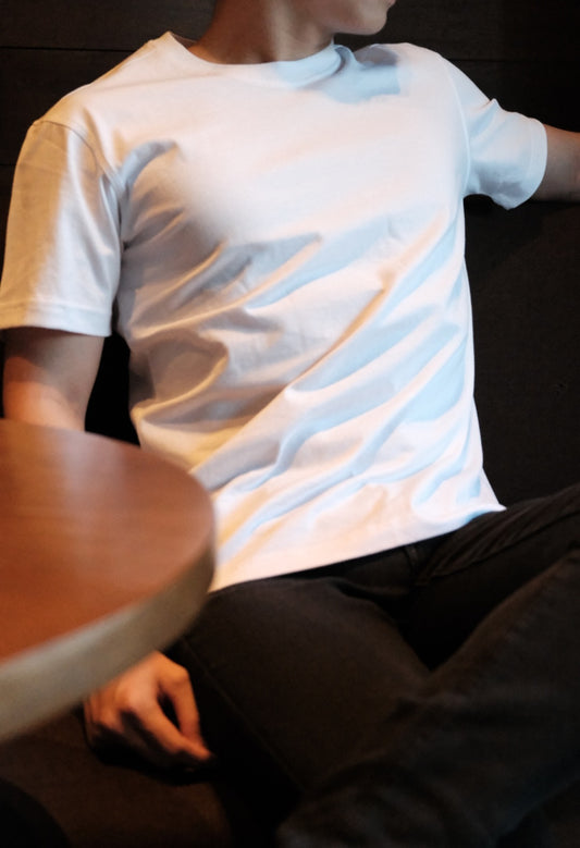 Smokey White Classic Tee